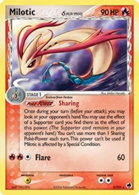 Milotic (Delta Species) - 5/101 (DRAGON FRONTIERS) (Holofoil)