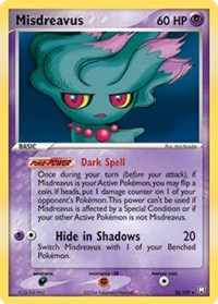 Misdreavus - 25/109 (TEAM ROCKET RETURNS) (Reverse Holofoil)