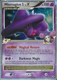 Mismagius GL Lv.X - 110/111 (RISING RIVALS) (Holofoil)