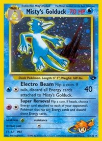 Misty's Golduck - 012/132 (GYM CHALLENGE) (1st Edition Holofoil)