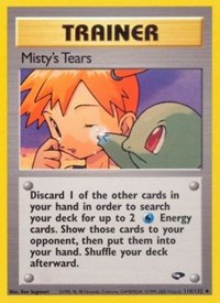 Misty's Tears - 118/132 (GYM CHALLENGE) (1st Edition)
