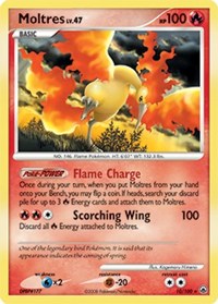 Moltres - 10/100 (MAJESTIC DAWN) (Holofoil)