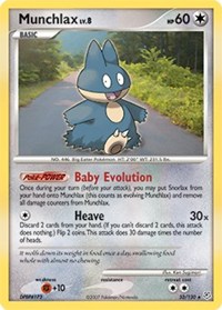 Munchlax - 33/130 (DIAMOND AND PEARL) (Reverse Holofoil)
