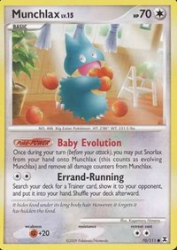 Munchlax (70) - 70/111 (RISING RIVALS) (Reverse Holofoil)