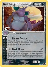 Nidoking (Delta Species) - 6/101 (DRAGON FRONTIERS) (Reverse Holofoil)