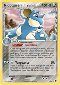 Nidoqueen (Delta Species) - 7/101 (DRAGON FRONTIERS) (Reverse Holofoil)