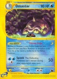 Omastar - 023/144 (SKYRIDGE) (Reverse Holofoil)