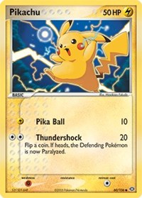 Pikachu - 60/106 (EMERALD) (Reverse Holofoil)