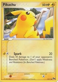 Pikachu - 013/017 (POP SERIES 4) (Holofoil)