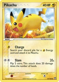 Pikachu - 57/108 (POWER KEEPERS) (Normal) Pikachu - 57/108 (POWER KEEPERS) (Reverse Holofoil)