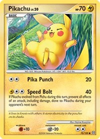Pikachu - 70/100 (STORMFRONT) (Reverse Holofoil)