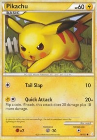 Pikachu - 78/123 (HEARTGOLD SOULSILVER) (Reverse Holofoil)