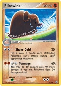 Piloswine - 13/109 (TEAM ROCKET RETURNS) (Reverse Holofoil)