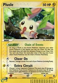 Plusle - 8/97 (DRAGON) (Holofoil)