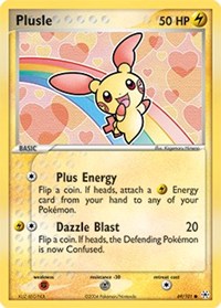 Plusle - 69/101 (HIDDEN LEGENDS) (Reverse Holofoil)