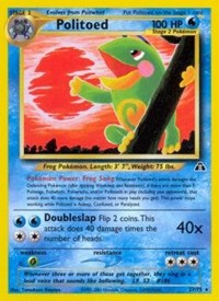 Politoed (27) - 27/75 (NEO DISCOVERY) (1st Edition)