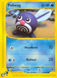 Poliwag - 125/165 (EXPEDITION) (Reverse Holofoil)