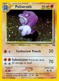 Poliwrath (9) - 09/75 (NEO DISCOVERY) (1st Edition Holofoil) Poliwrath (9) - 09/75 (NEO DISCOVERY) (1st Edition Holofoil)
