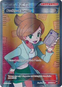 Professor Juniper (116 Full Art) - 116/116 (PLASMA FREEZE) (Holofoil)
