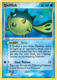 Qwilfish - 27/109 (TEAM ROCKET RETURNS) (Reverse Holofoil)