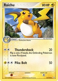 Raichu - 51/110 (HOLON PHANTOMS) (Reverse Holofoil)
