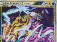 Raikou & Suicune Legend (Top) - 92/95 (UNLEASHED) (Holofoil)