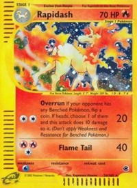 Rapidash (26) - 026/165 (EXPEDITION) (Holofoil)