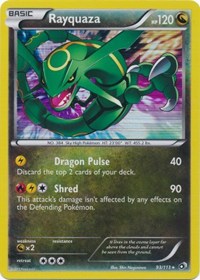 Rayquaza - 93/113 (LEGENDARY TREASURES) (Holofoil)
