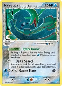 Rayquaza - 016/110 (Delta Species) - 16/110 (HOLON PHANTOMS) (Reverse Holofoil)