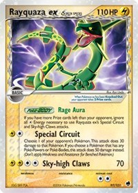 Rayquaza ex (Delta Species) - 97/101 (DRAGON FRONTIERS) (Holofoil)