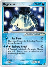 Regice ex - 98/106 (EMERALD) (Holofoil) Regice ex - 98/106 (EMERALD) (Holofoil)