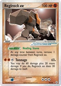 Regirock ex - 98/101 (HIDDEN LEGENDS) (Holofoil)