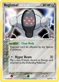 Registeel - 29/110 (HOLON PHANTOMS) (Reverse Holofoil)