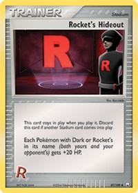 Rocket's Hideout - 87/109 (TEAM ROCKET RETURNS) (Reverse Holofoil)