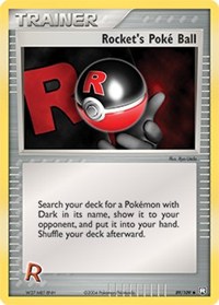Rocket's Poke Ball - 89/109 (TEAM ROCKET RETURNS) (Reverse Holofoil)