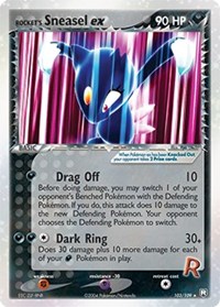 Rocket's Sneasel ex - 103/109 (TEAM ROCKET RETURNS) (Holofoil)