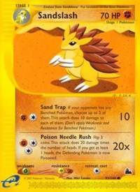 Sandslash - 093/144 (SKYRIDGE) (Reverse Holofoil)