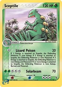 Sceptile - 11/109 - 11/109 (RUBY AND SAPPHIRE) (Reverse Holofoil)