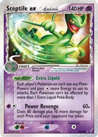 Sceptile ex (Delta Species) - 96/100 (CRYSTAL GUARDIANS) (Holofoil)