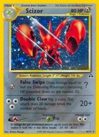 Scizor (10) - 10/75 (NEO DISCOVERY) (1st Edition Holofoil)