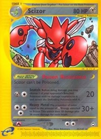 Scizor - 032/147 (AQUAPOLIS) (Reverse Holofoil)