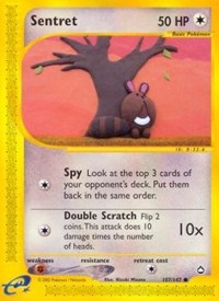 Sentret - 107/147 (AQUAPOLIS) (Reverse Holofoil)