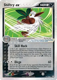 Shiftry ex - 97/108 (POWER KEEPERS) (Holofoil)