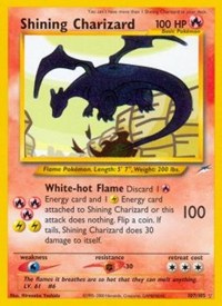 Shining Charizard - 107/105 (NEO DESTINY) (1st Edition Holofoil)