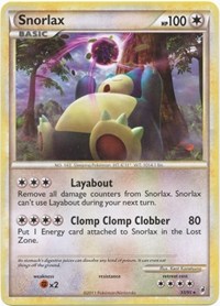 Snorlax - 33/95 (CALL OF LEGENDS) (Reverse Holofoil)