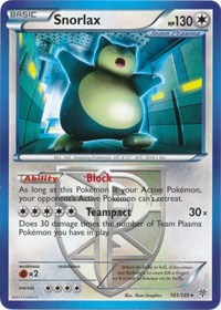 Snorlax (Team Plasma) - 101/135 (PLASMA STORM) (Reverse Holofoil)