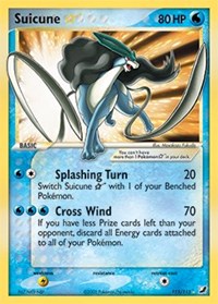 Suicune Star - 115/115 (UNSEEN FORCES) (Holofoil)