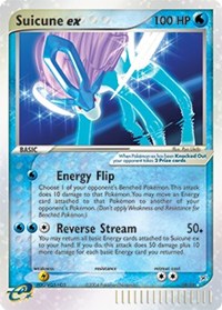 Suicune ex - 94/95 (TEAM MAGMA VS TEAM AQUA) (Holofoil)