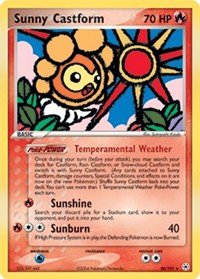 Sunny Castform - 26/101 (HIDDEN LEGENDS) (Reverse Holofoil)