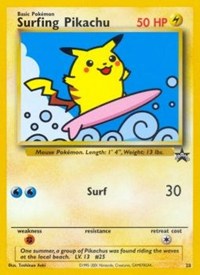 Surfing Pikachu - 28/53 (WOTC PROMO) (Normal)